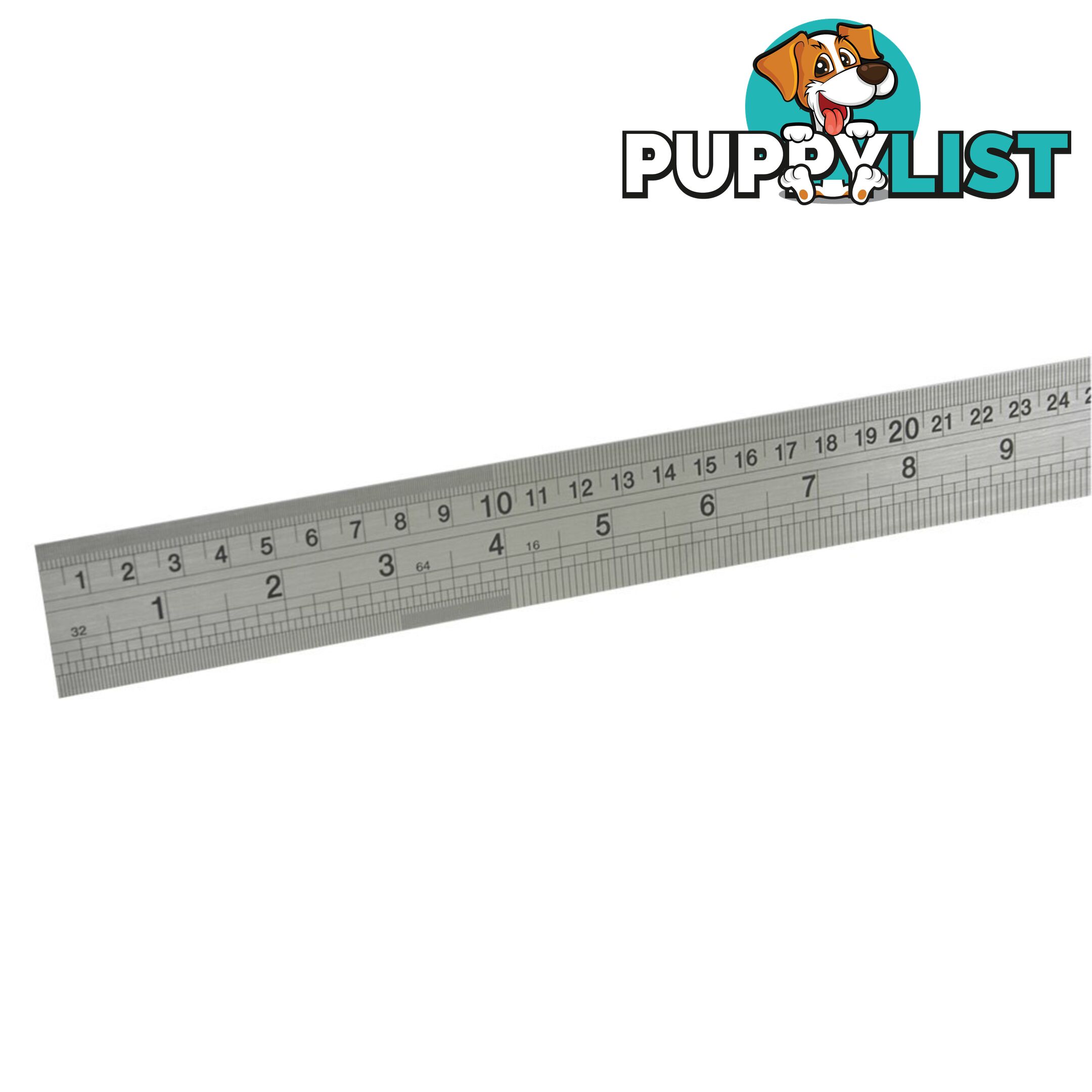 Stainless Steel Ruler 1000mm (40") Metric & Imperial Kincrome 64005