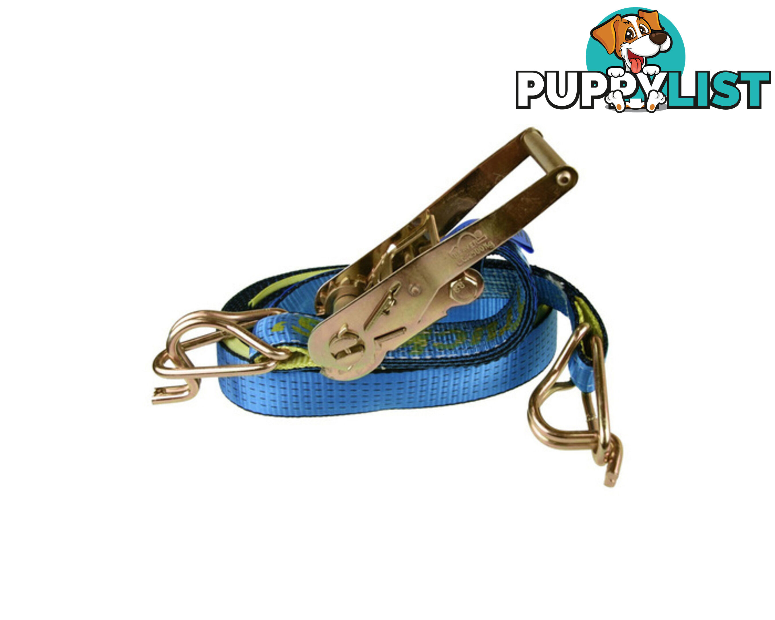 Beaver 50mm Multi-Purpose Ratchet Tie-Down Assembly 50mm x 12m c/w hook & keeper