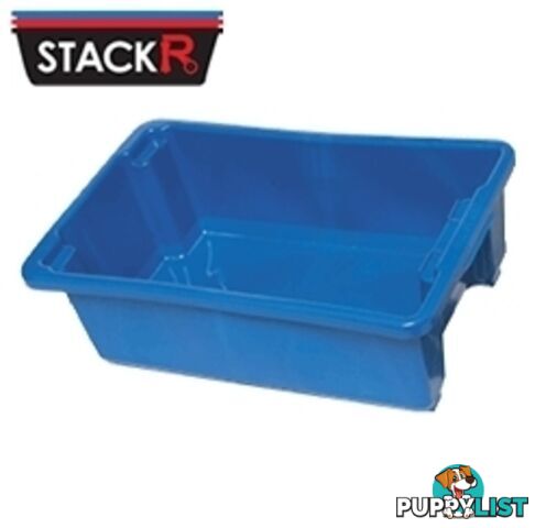 32L Stack & Nest Crates Blue