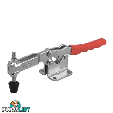 Toggle Clamp Horizontal Flanged Base Flat Handle 340kg Cap 107mm Reach ITM CH-20235