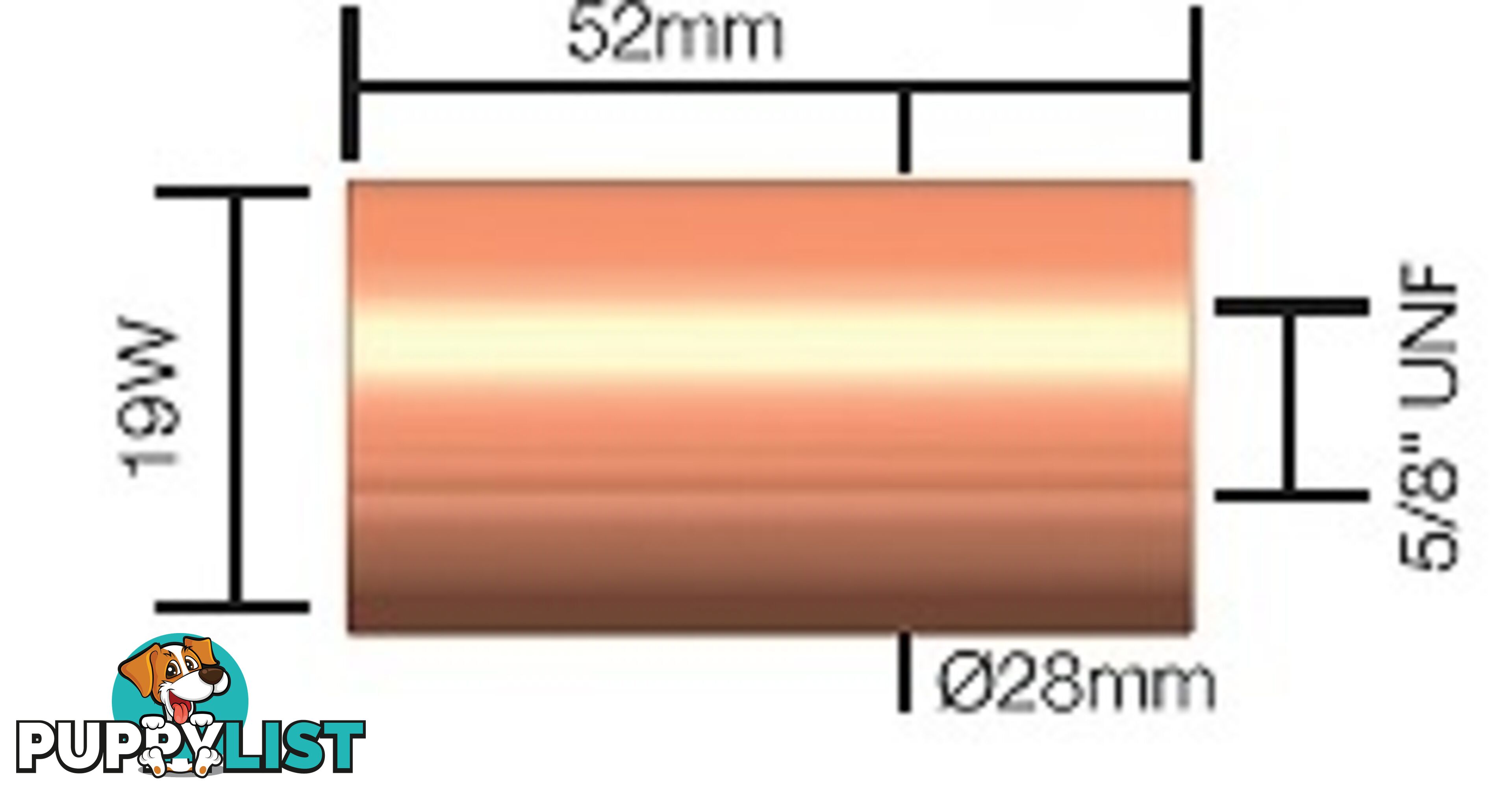 Coarse Thread Insulator TW5