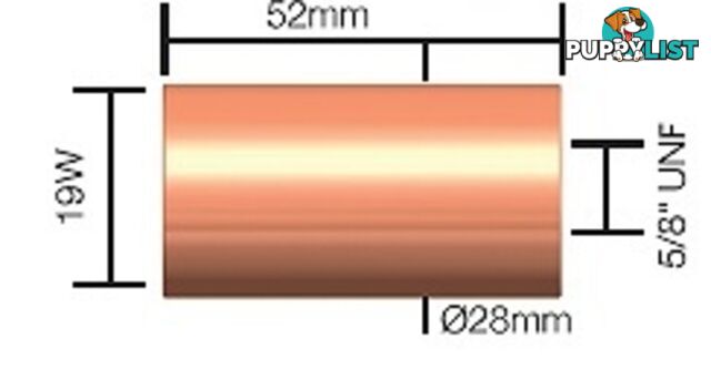 Coarse Thread Insulator TW5