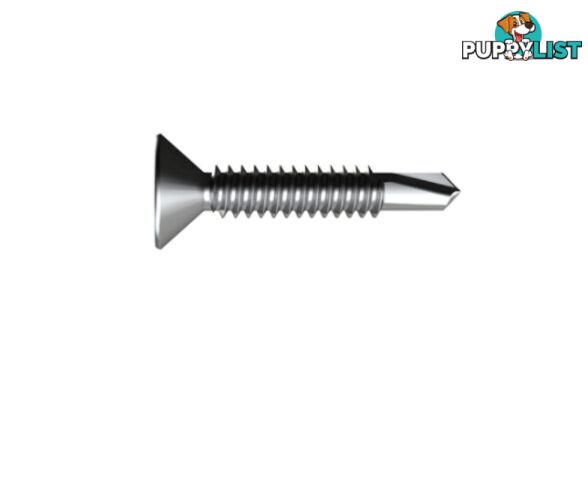 Countersunk Head Screw Outdoor Class3 10 guage X 30mm Bremick SMKC3100304 - Pkt:15