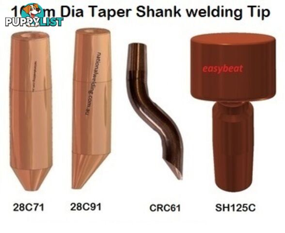 Conical Spot Tip (Tapered) Spot Welder Electrode 28C71