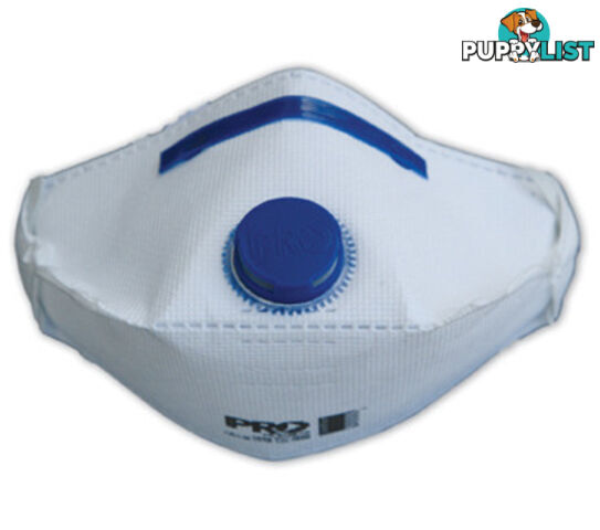 PRO Respirator P2 with Exhalation Valve, Horizontal Flat Fold