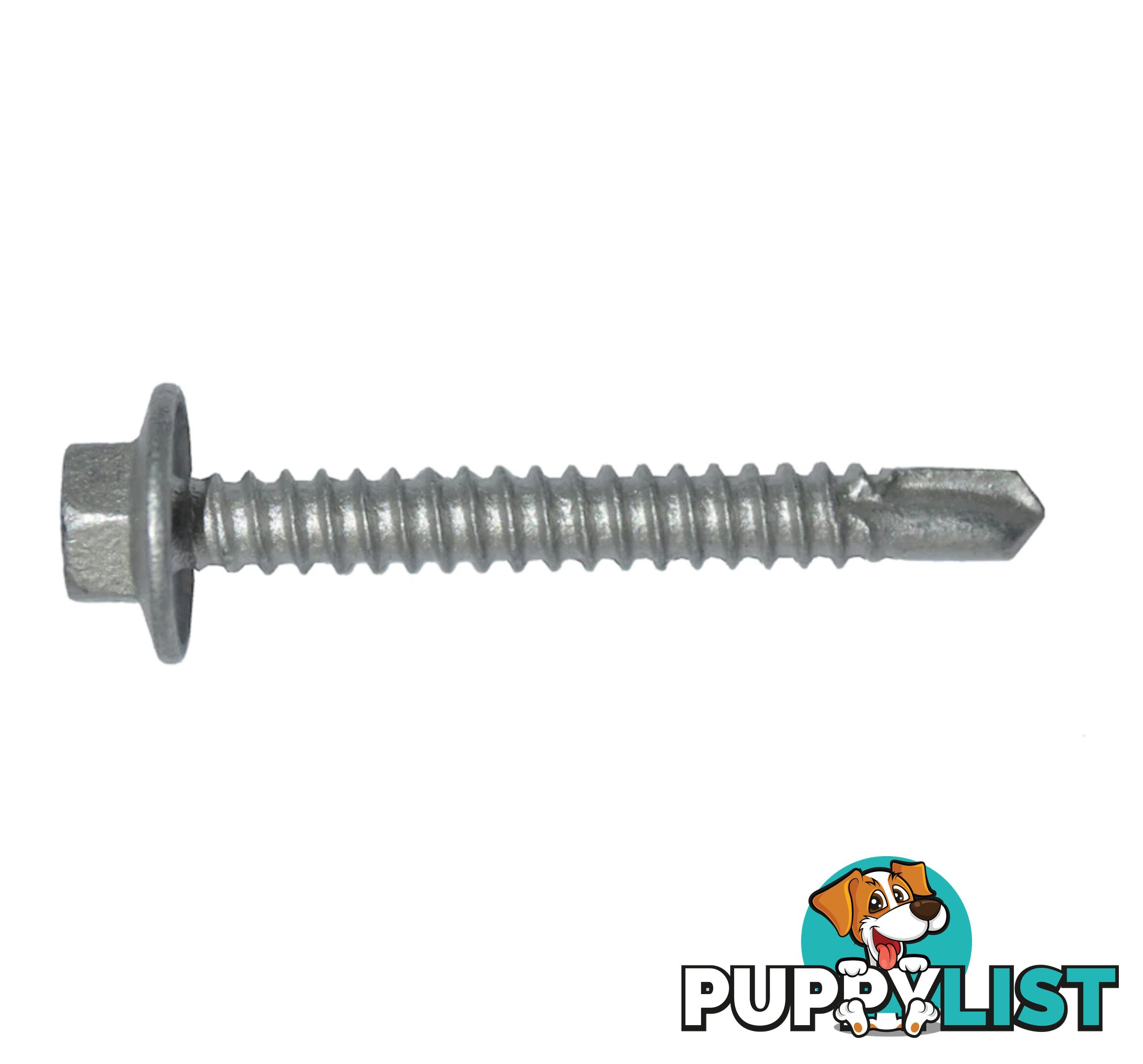 Hex Head Screw Without Seal 12gauge