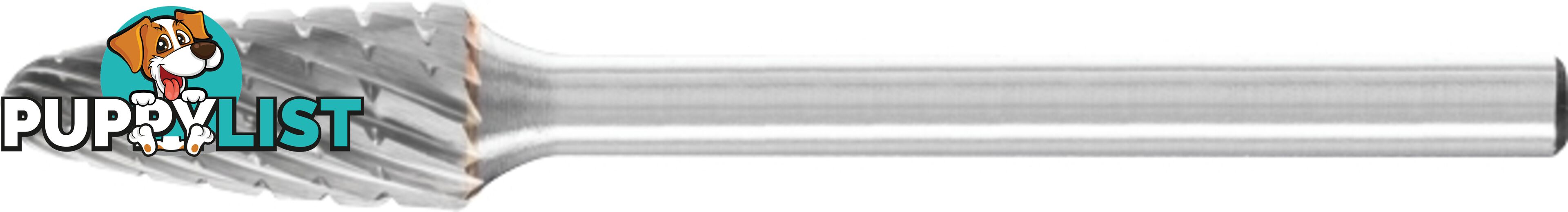 Carbide Burr Tree Radius 1/4" Shank 3/8" x 3/4" SF-3 Pferd 26007218