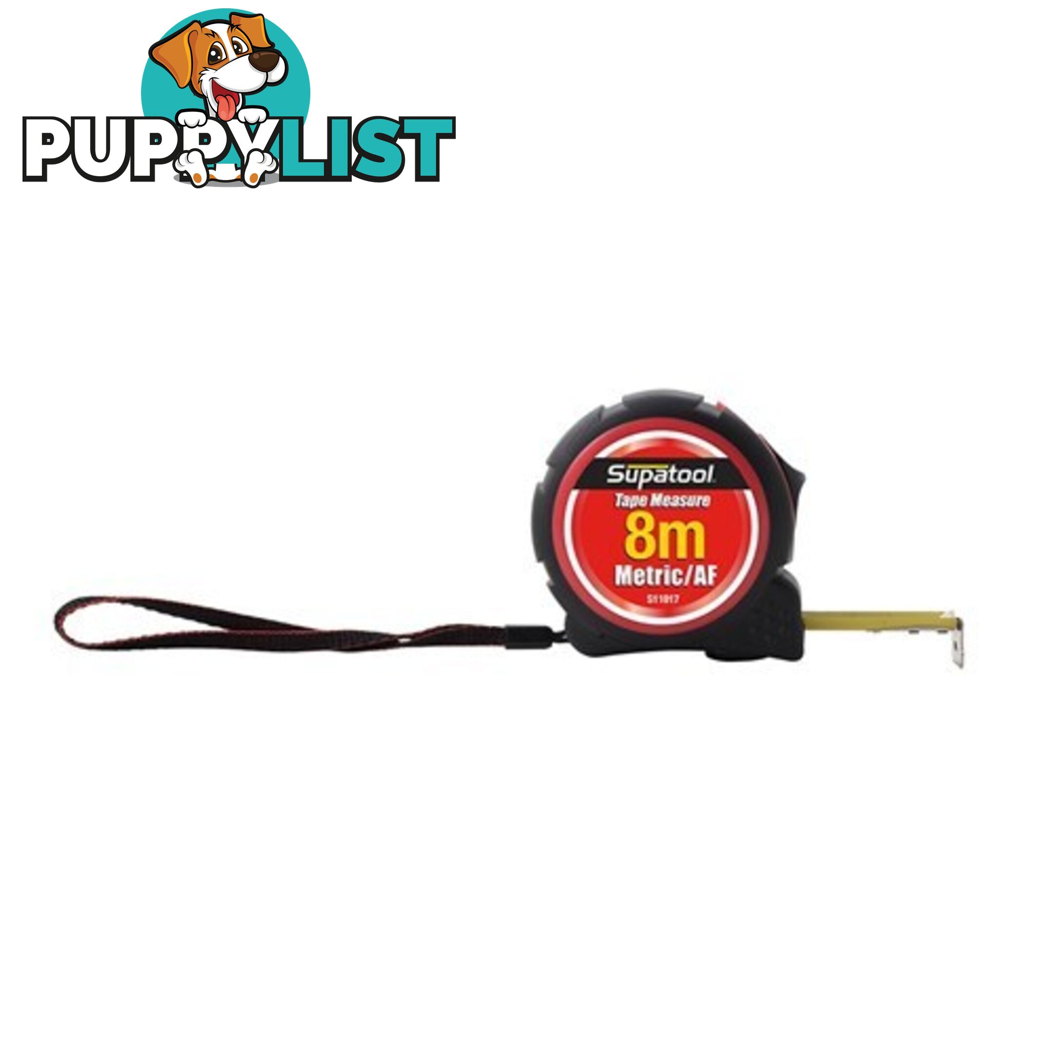 Tape Measure 8 Metre Metric & Imperial Kincrome S11017