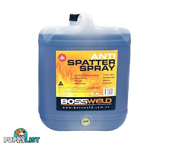 Anti Spatter Water-Based Blue 20 Litres Bossweld 800050