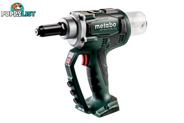 Cordless Blind Rivet Gun NP 18 LTX BL 5.0 Skin Only Metabo 619002890