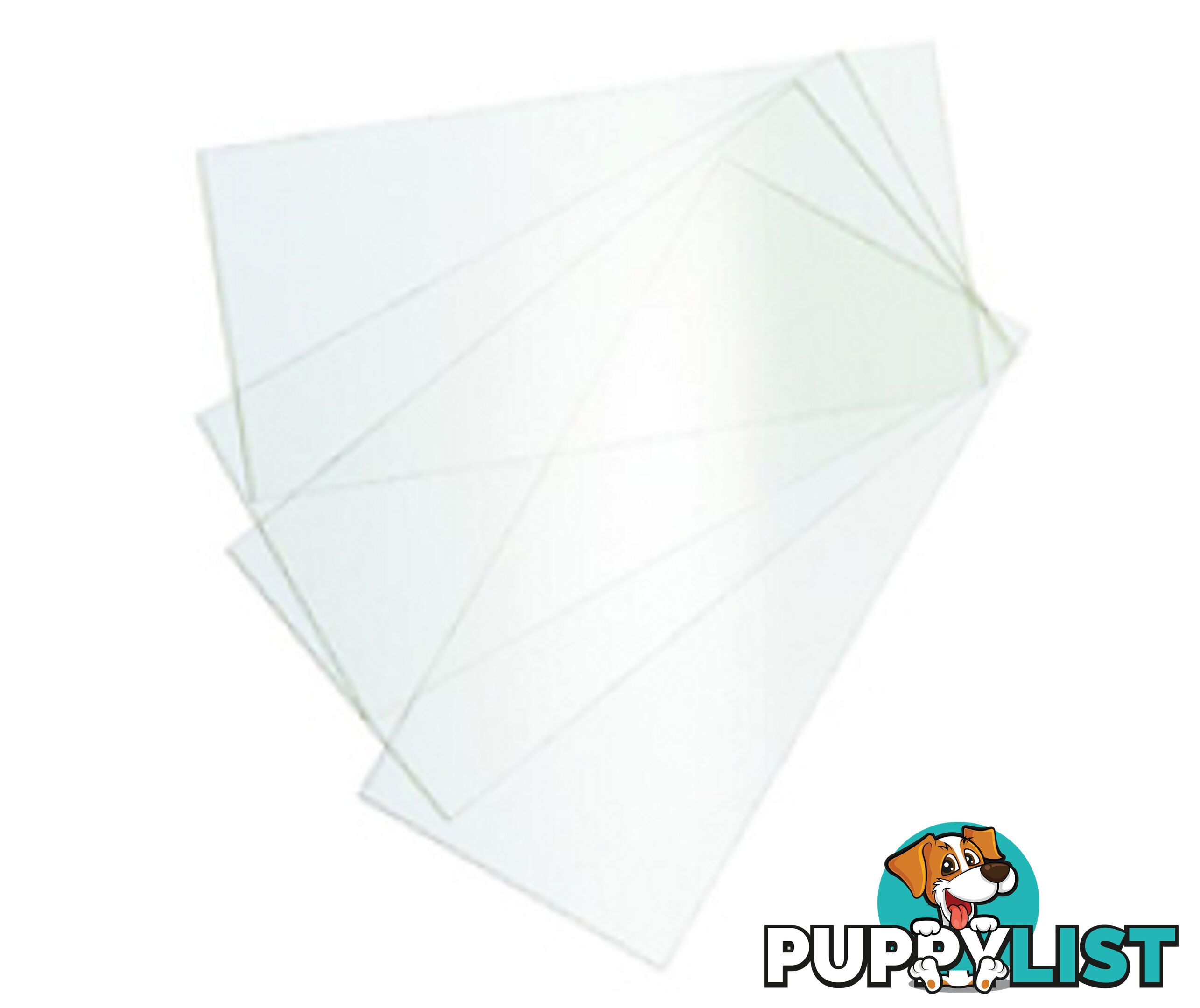 Cover Lens 51 x 108mm Clear CR 39 700035 Pkt : 5