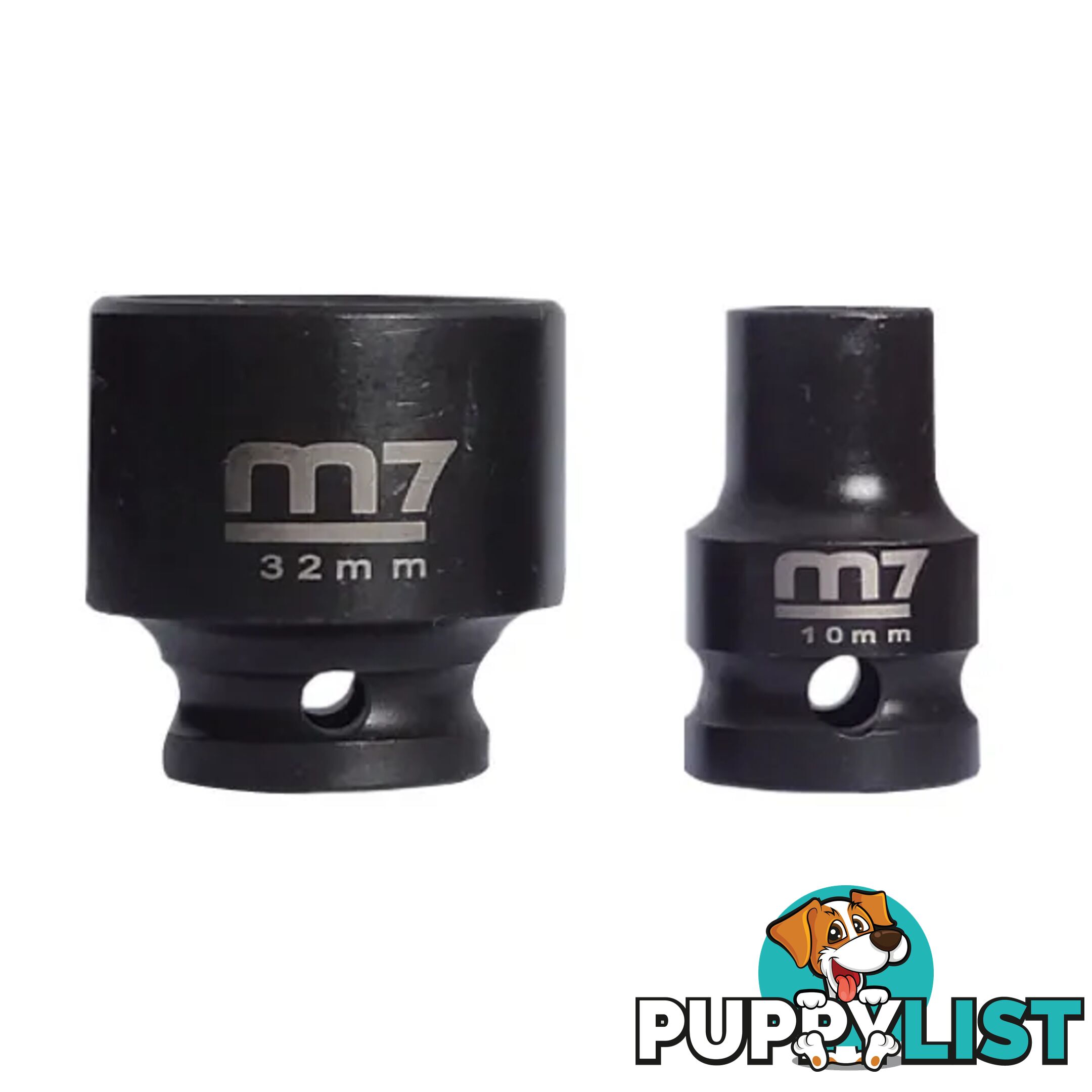 Impact Socket With Hang Tab 1/2" Drive 6 Point 19mm M7 M7-MA411M19