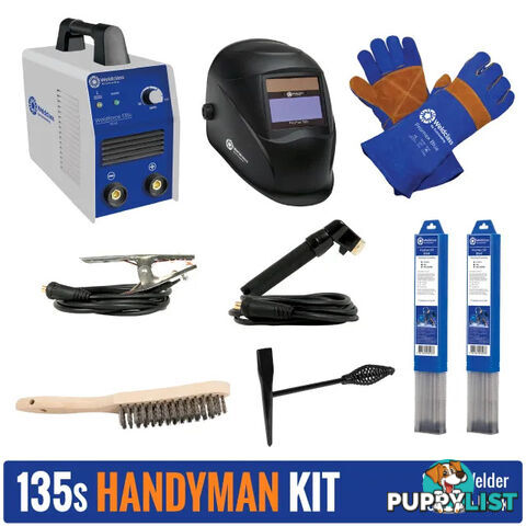 131S STICK Welder Handyman Kit 10 Piece Weldclass WC-135SHK