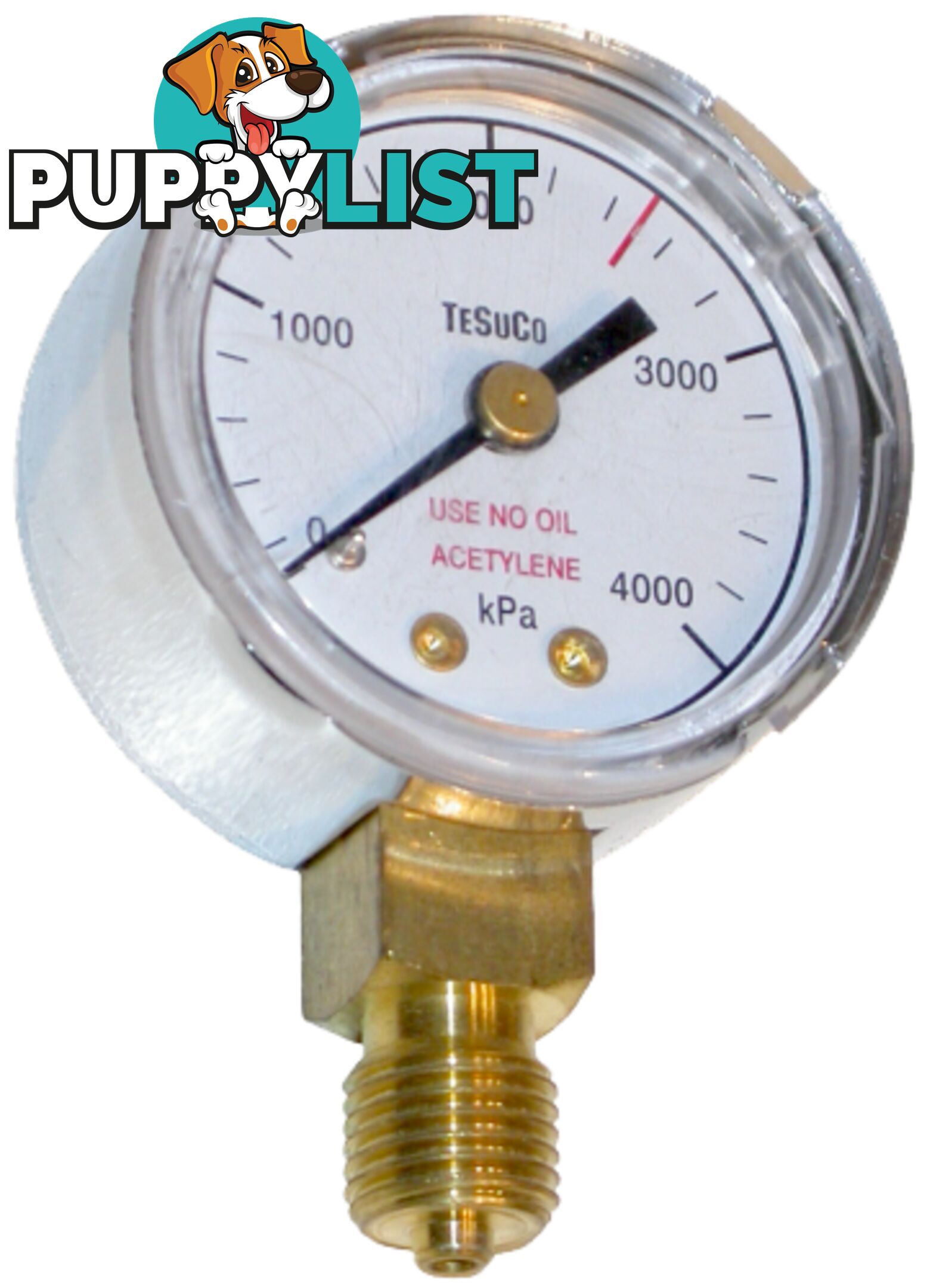 Pressure Gauge For RC- Regulators 1/4 BSPP