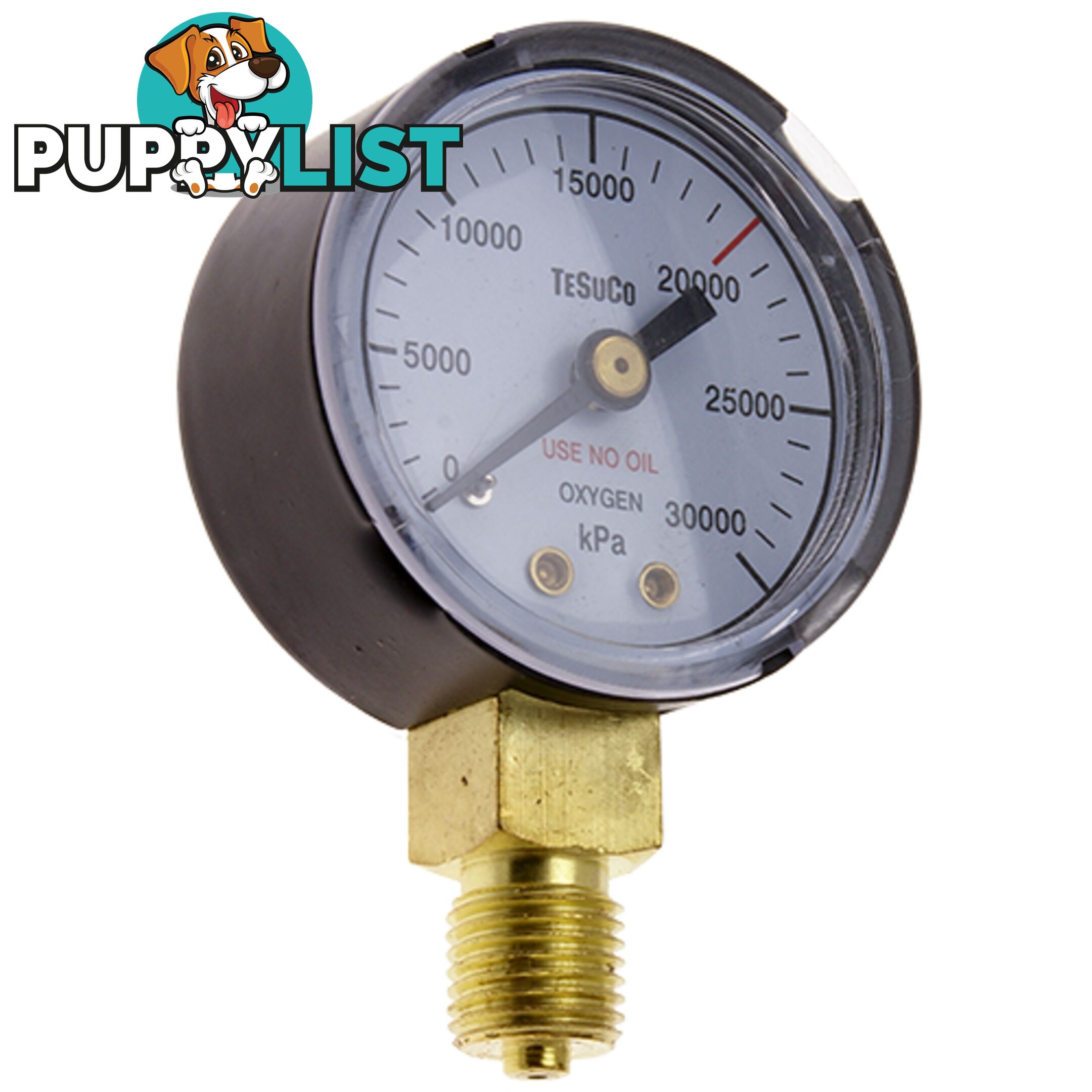 Pressure Gauge For RC- Regulators 1/4 BSPP