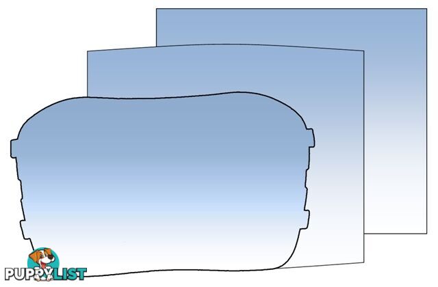 Clear Outer Lens for Servore SV4000 / Arc Defender / Arc Protector