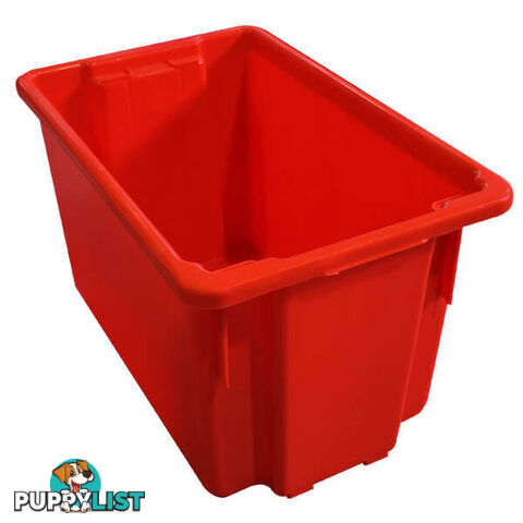 68 Litres Stack & Nest Crates Red SNR008RED