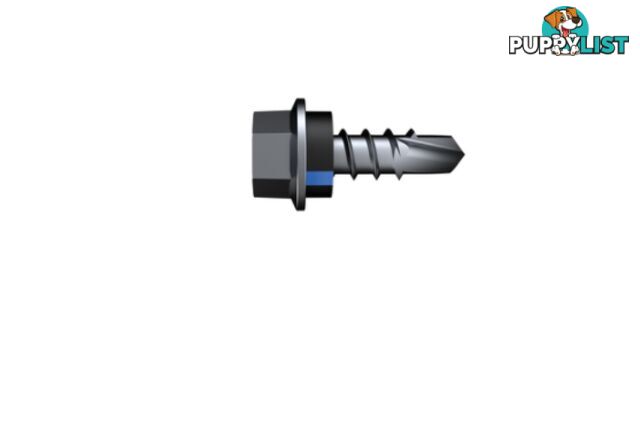 Hex Head Screw With Seal 14gauge B8 Coating Self Driller