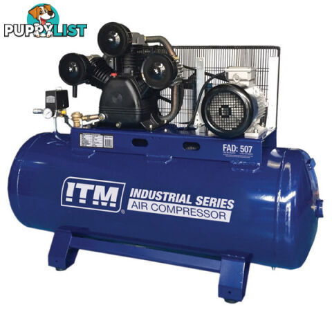 Air Compressor Belt Drive Stationary 3 Phase 7.5 HP 270 Litres TM353-75270