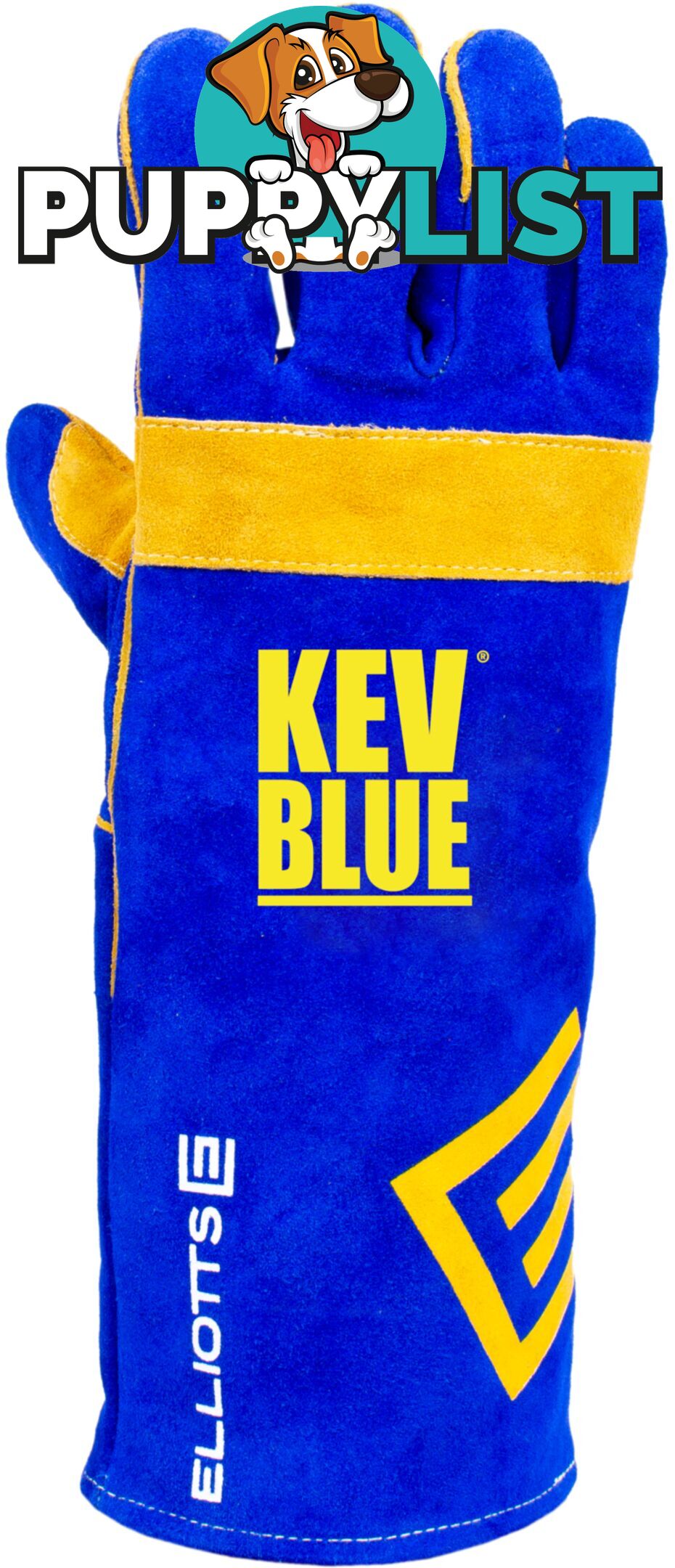 The KEVLARÂ® BLUEâ¢ Welding Glove Elliotts 300RKB