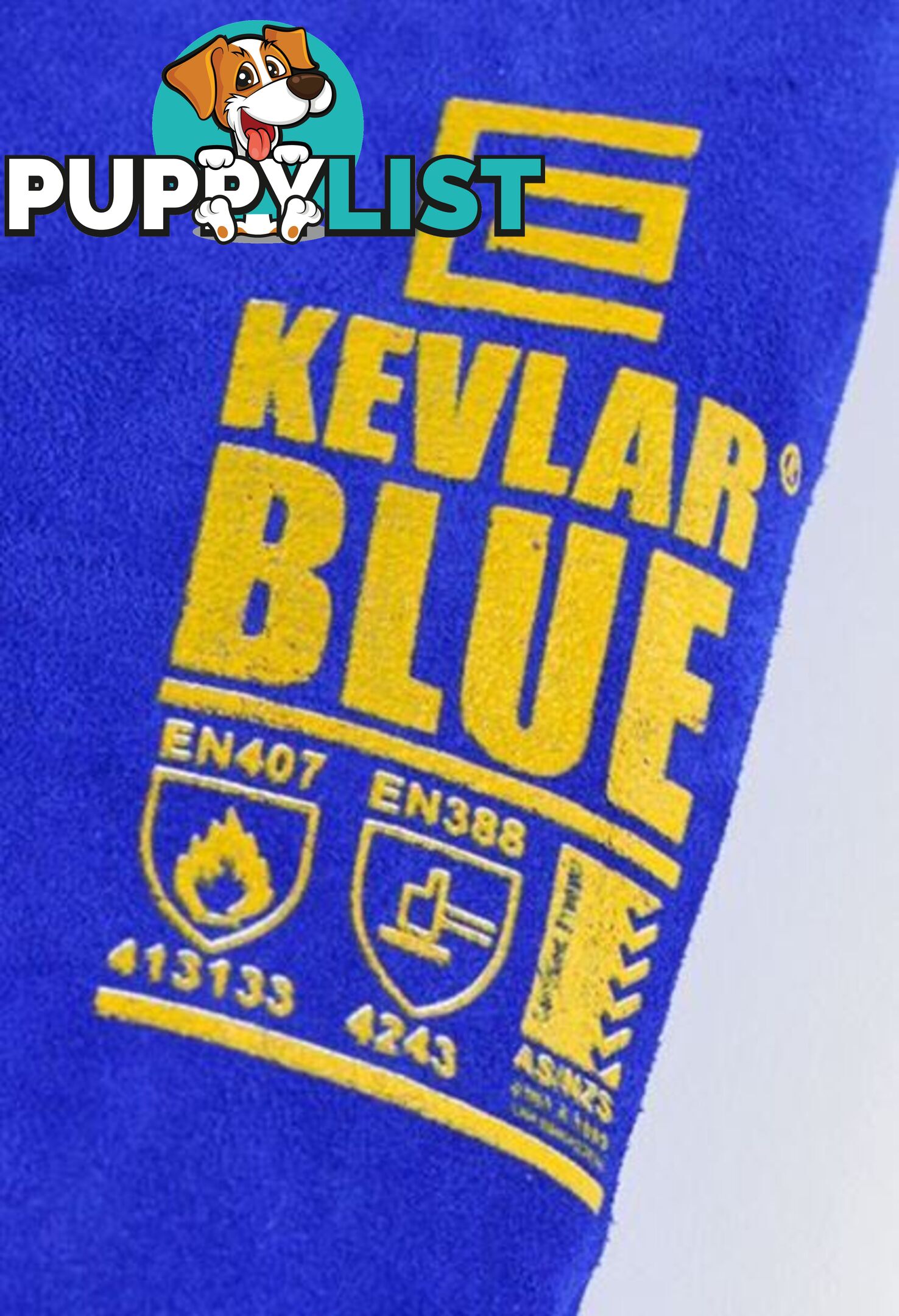 The KEVLARÂ® BLUEâ¢ Welding Glove Elliotts 300RKB