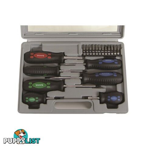 Screwdriver & Bit Set 19 Piece 1516