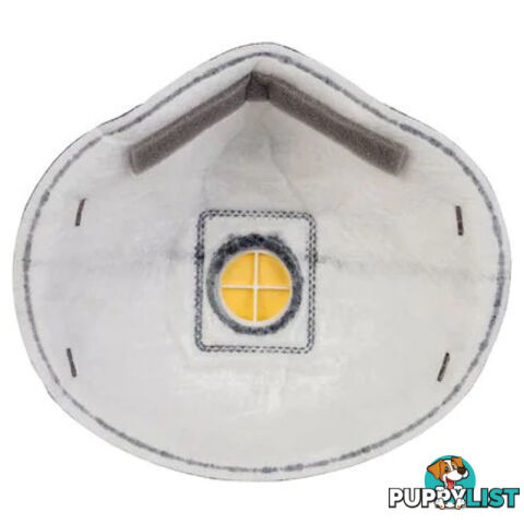 Cupped Particulate Respirator 9923V, P2 Valved with Organic Vapour Relief Pkt : 10