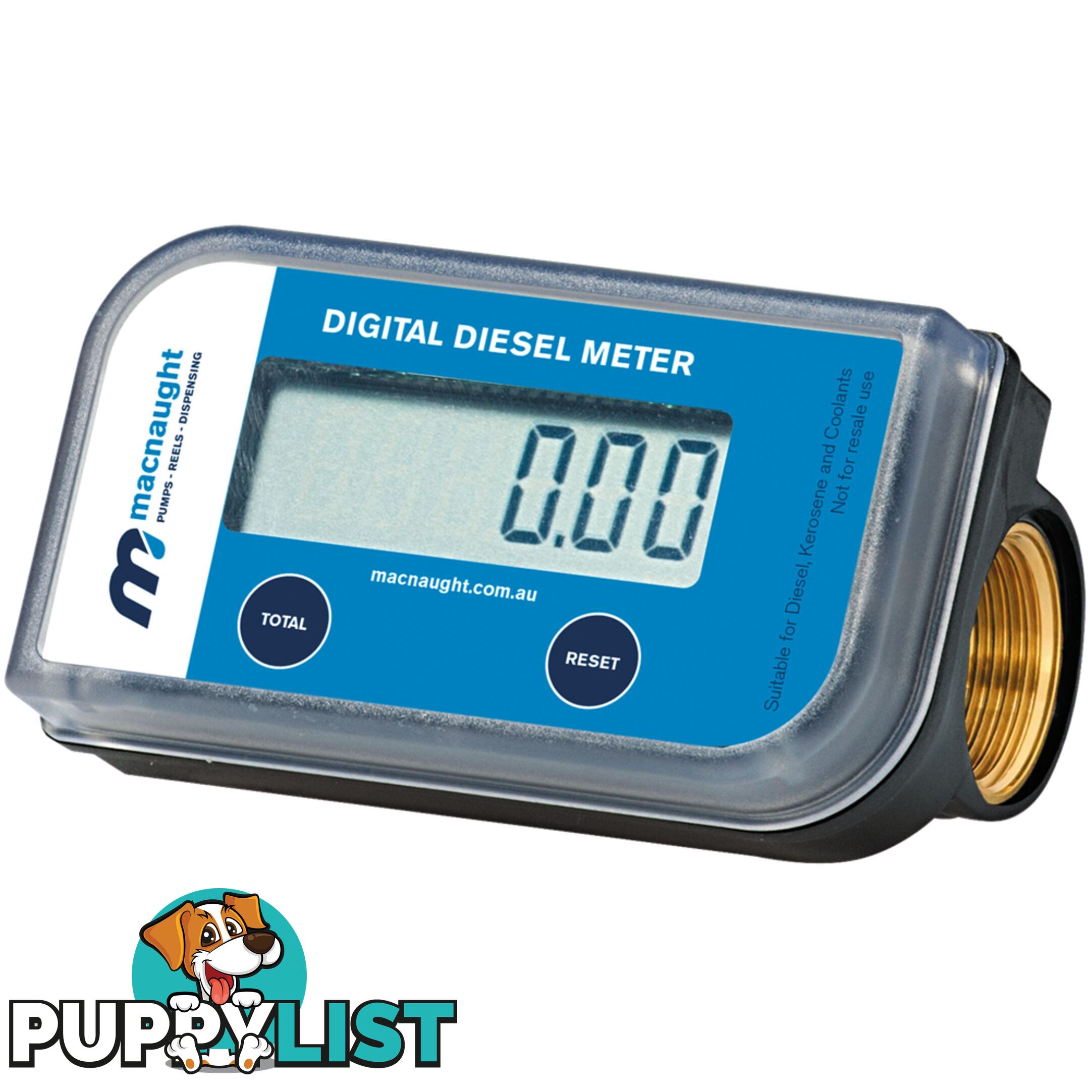 Digital Diesel Meter 1 inch Macnaught ADTFM