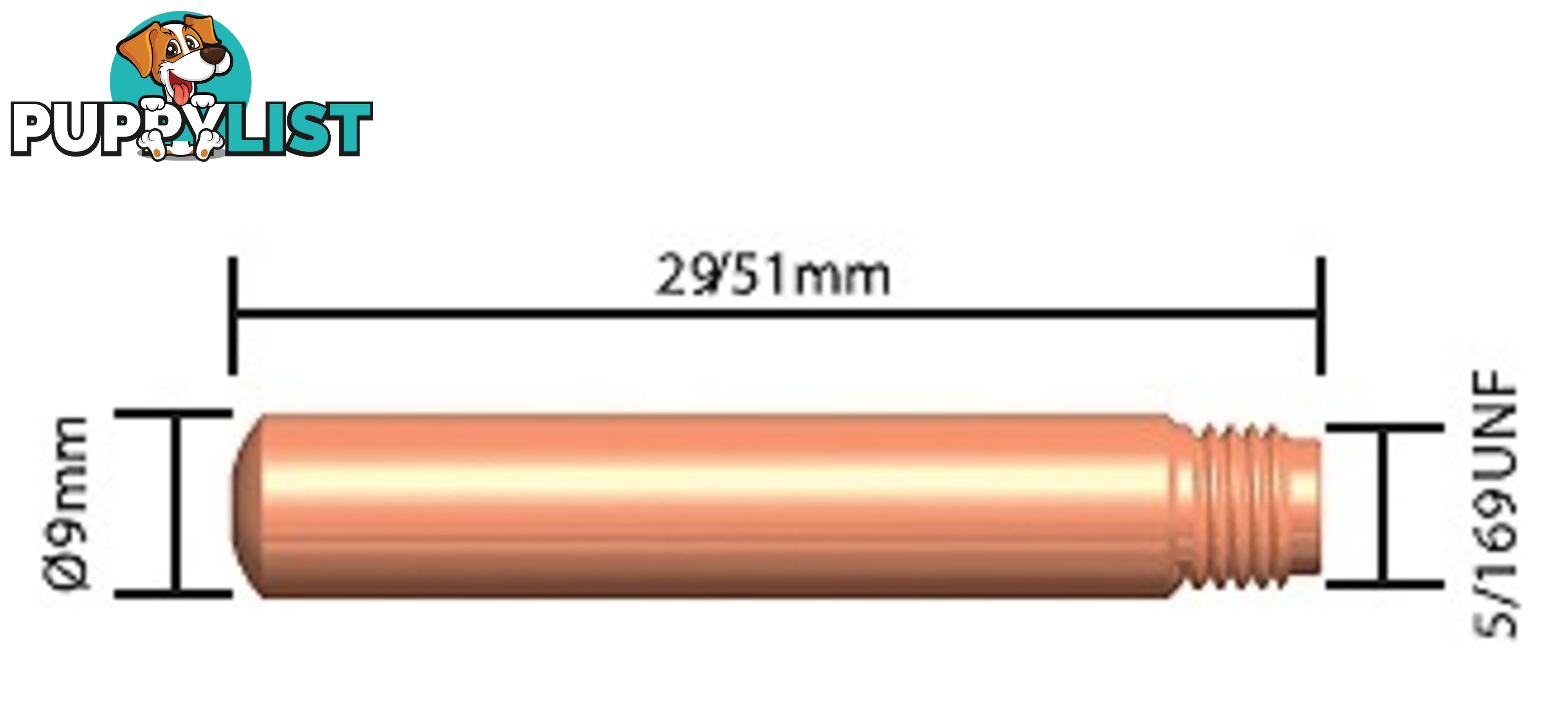 15H-45 Contact Tip Heavy Duty TWECO STYLE 5