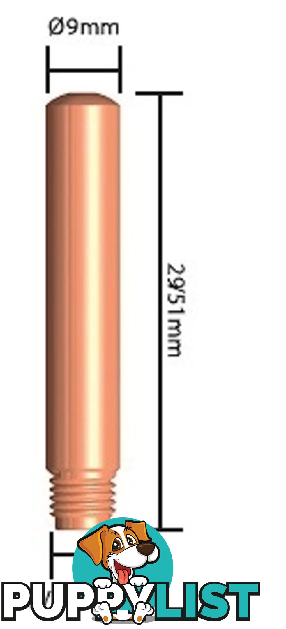 15H-45 Contact Tip Heavy Duty TWECO STYLE 5