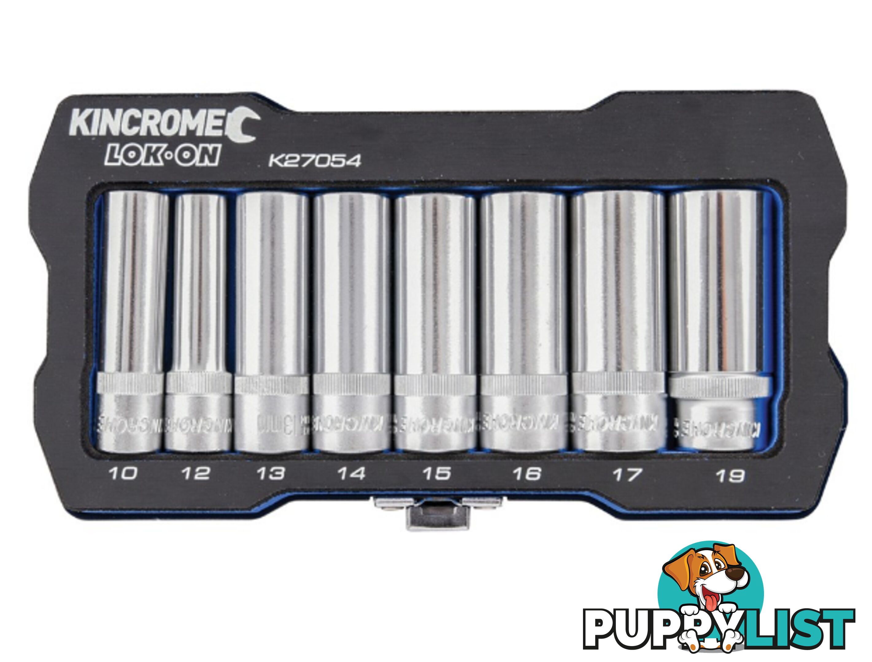 3/8 Drive Socket Set 8 Piece Deep Metric Kincrome K27054