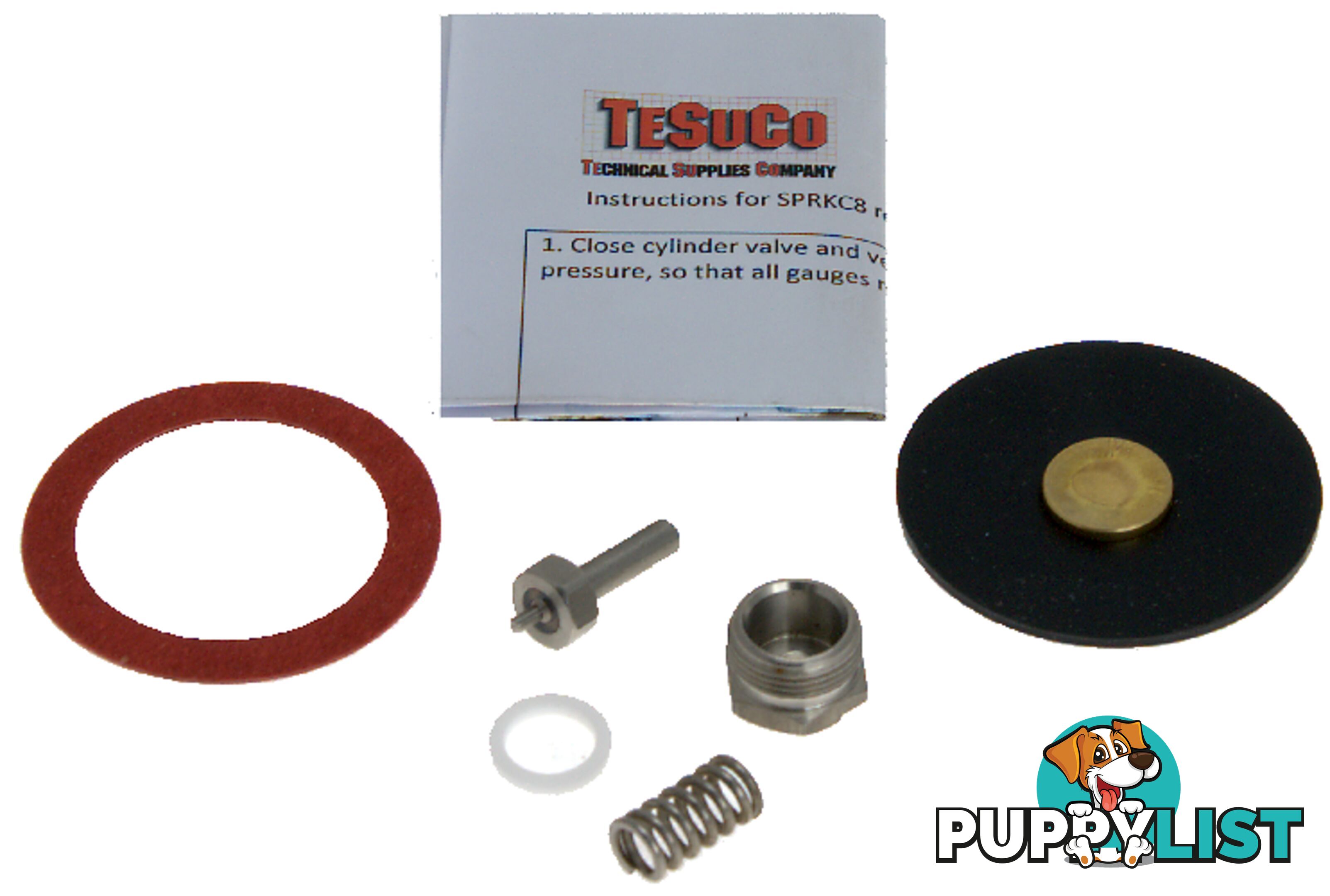 Spare Parts Kit For RCTC8 Regulator Stainless Steel Valve and Nut