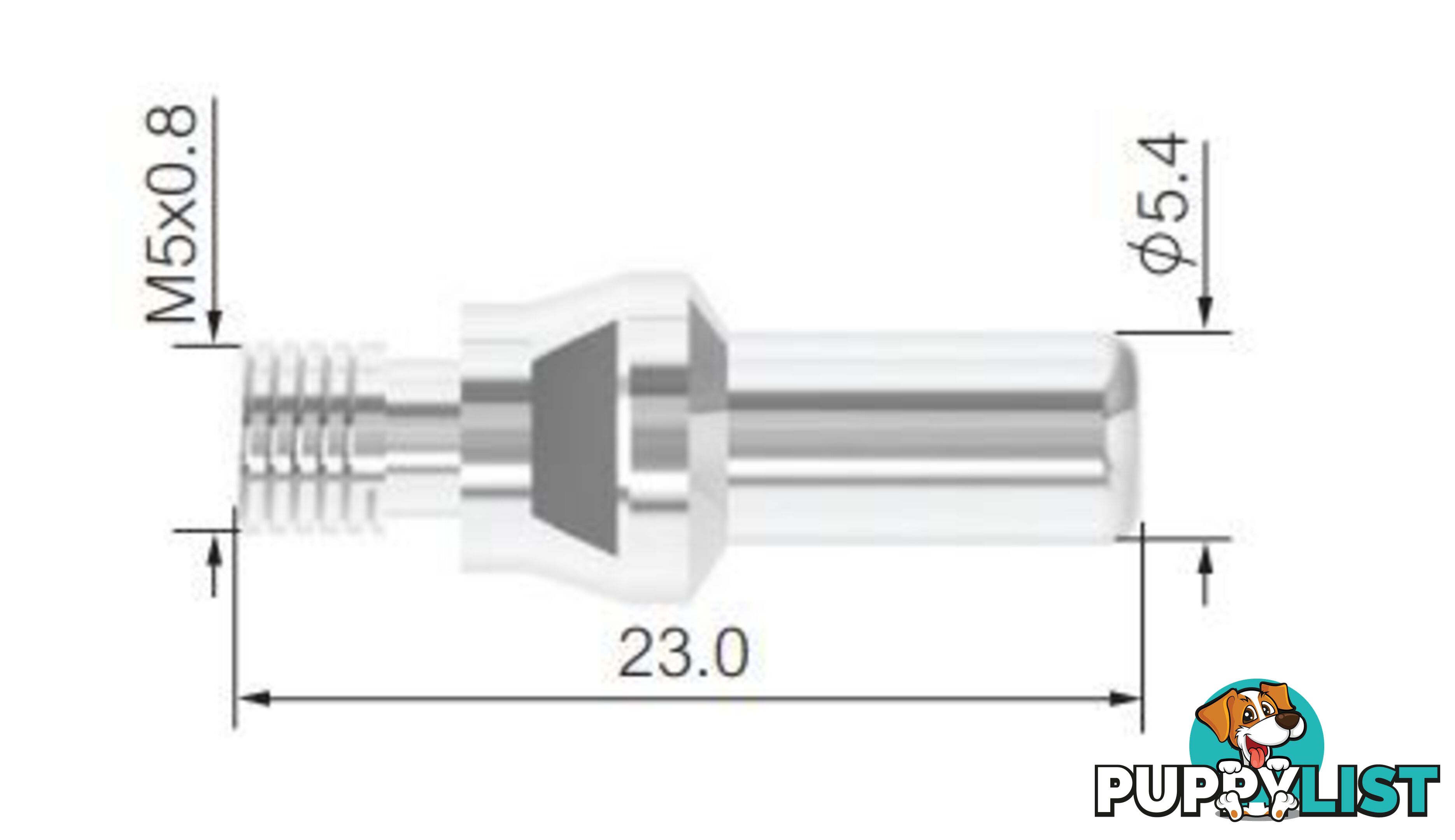 Electrodes To Suit Surecut P40 Torch WIA Pkt : 5 SCP2504