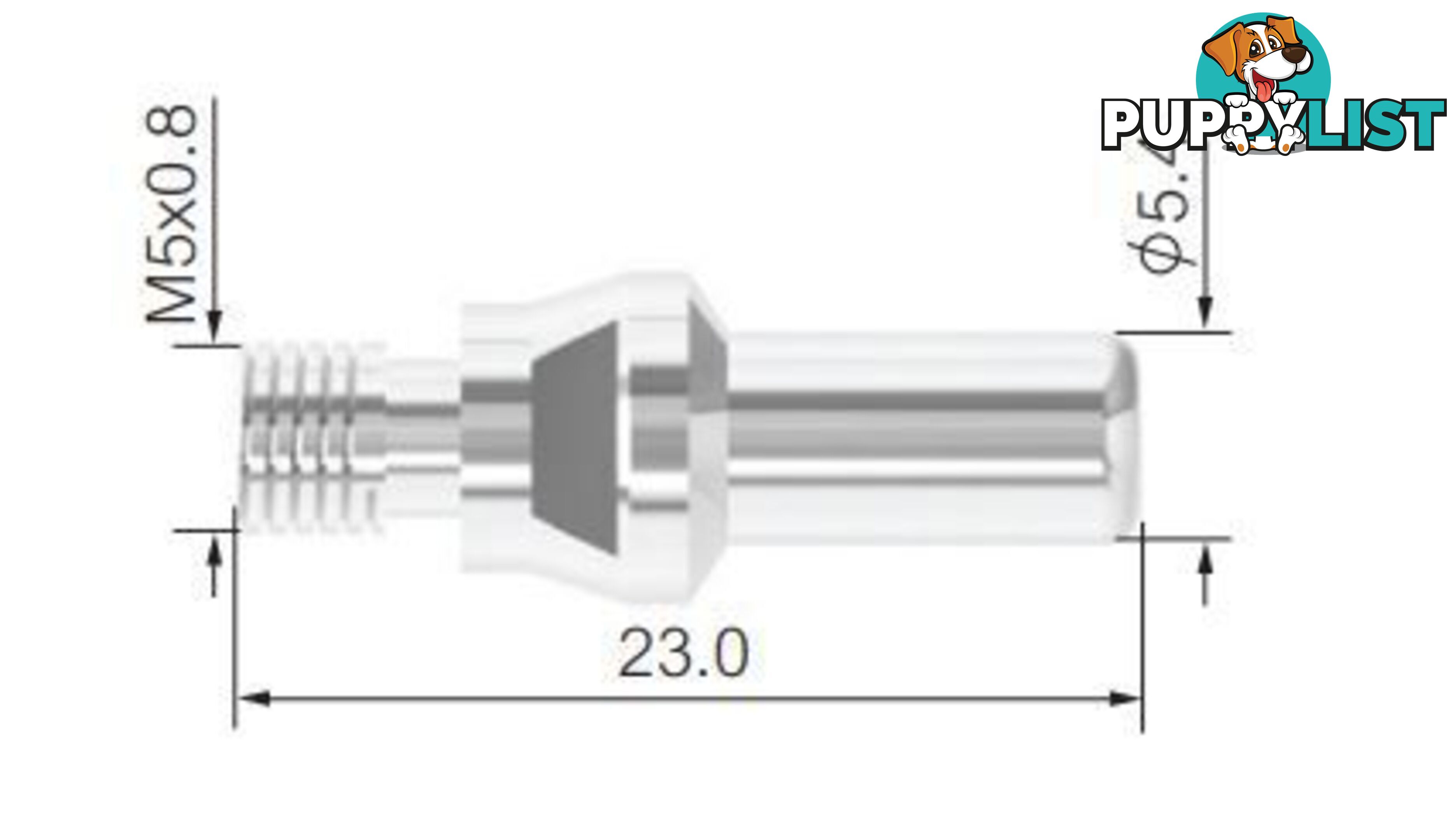 Electrodes To Suit Surecut P40 Torch WIA Pkt : 5 SCP2504