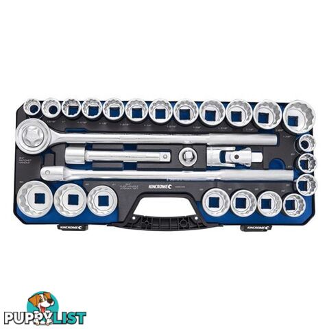 Socket Set 28 Piece 3/4â Drive Metric & Imperial Kincrome K28045