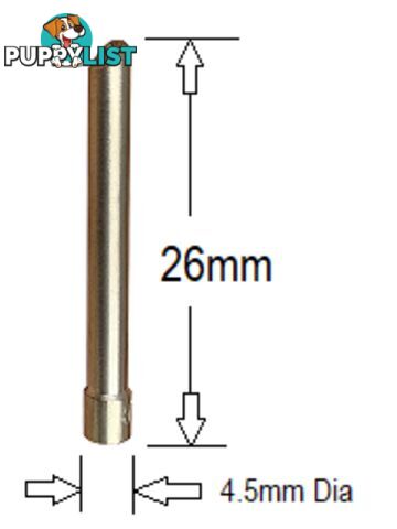 Wedge Collet 2.4mm Female P2C332GS Pkt : 2