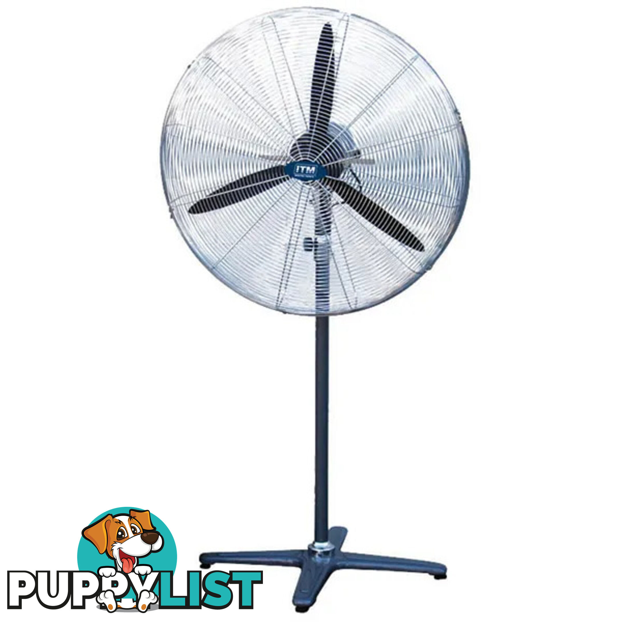 Industrial Fan Pedestal 30" 3 Speed Oscillating ITM TPF30