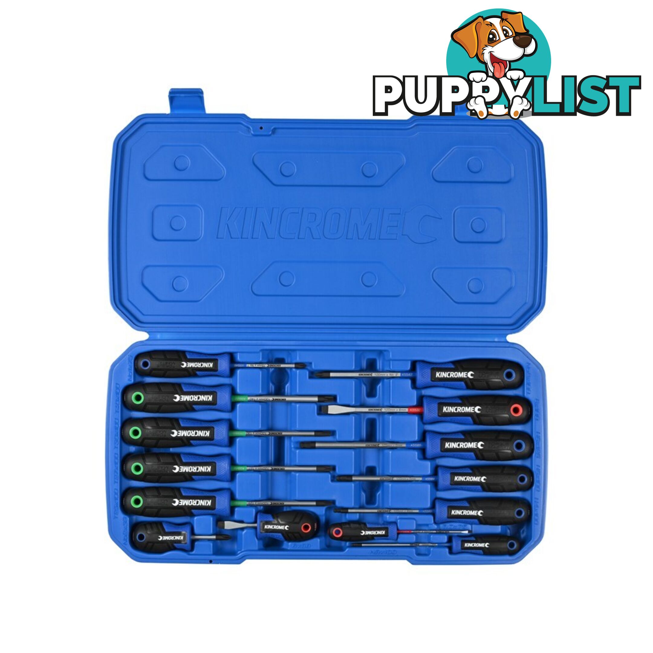 14 Piece TorqueMaster Screwdriver Set Kincrome K5527