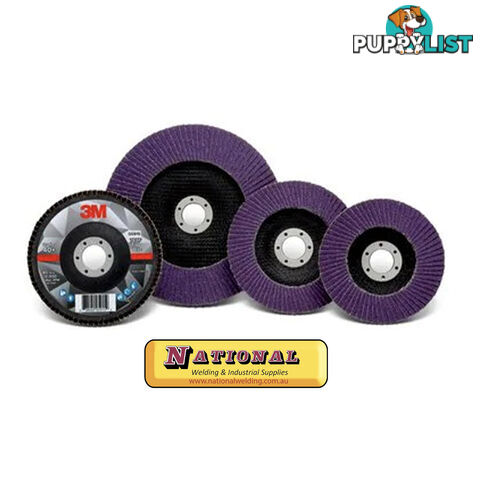 Flap Disc 769F, T29 125mm x 22.23mm 40+ 3M UU010034641 Pkt : 10