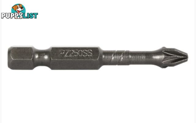 Thunderzone PZ2 x 25mm Impact Power Bit PZ250SS