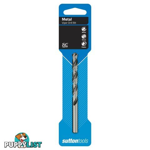 DRILL D105 5.0mm JOBBER Viper DIN338 HSS Carded Sutton Tools D1050500