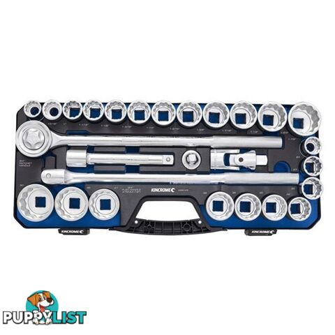 Socket Set 28 Piece 3/4" Drive - Metric & Imperial Kincrome K28145