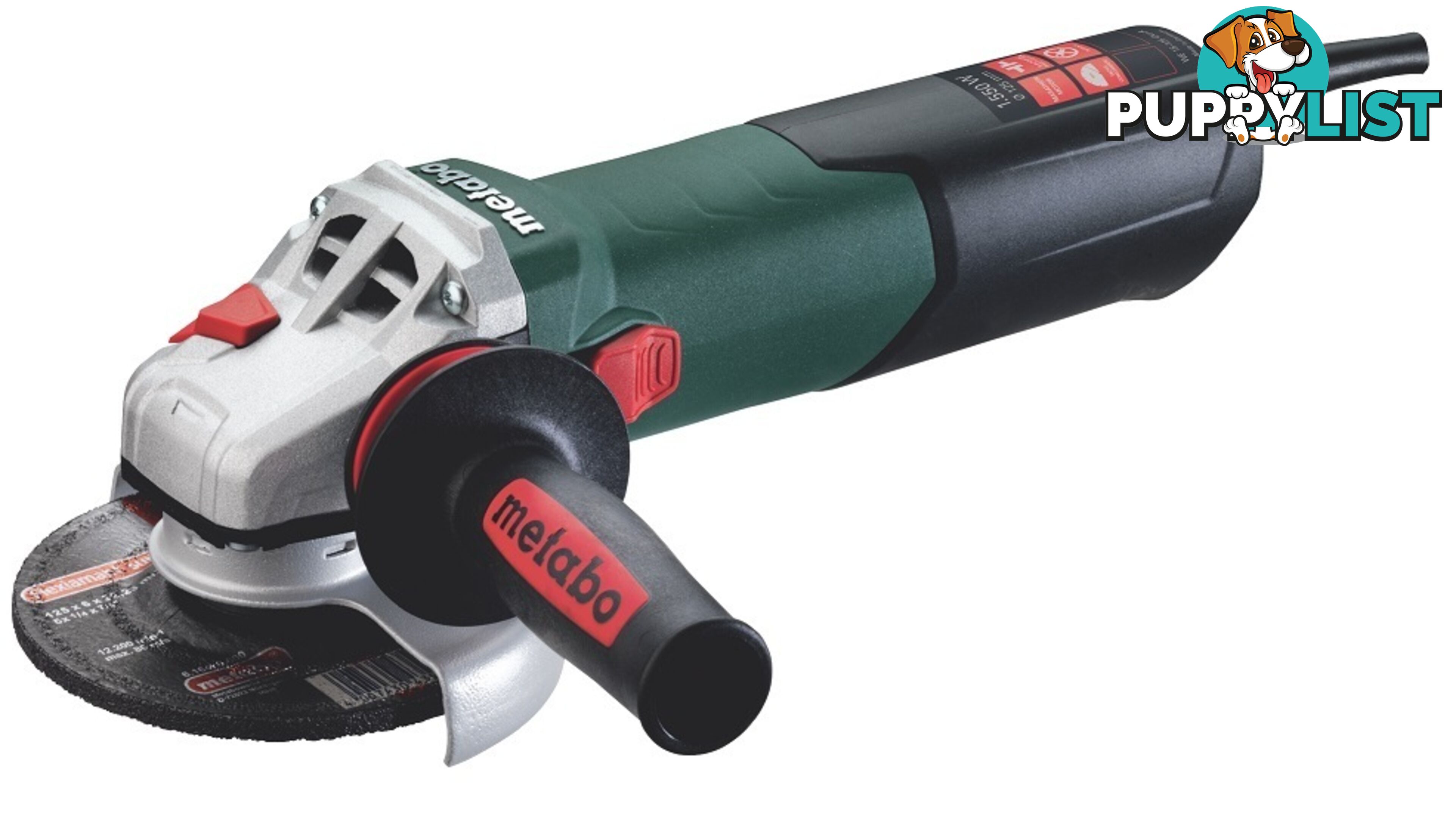 Angle Grinder 125 (5") 1550W WE 15-125 QUICK Metabo 600448190