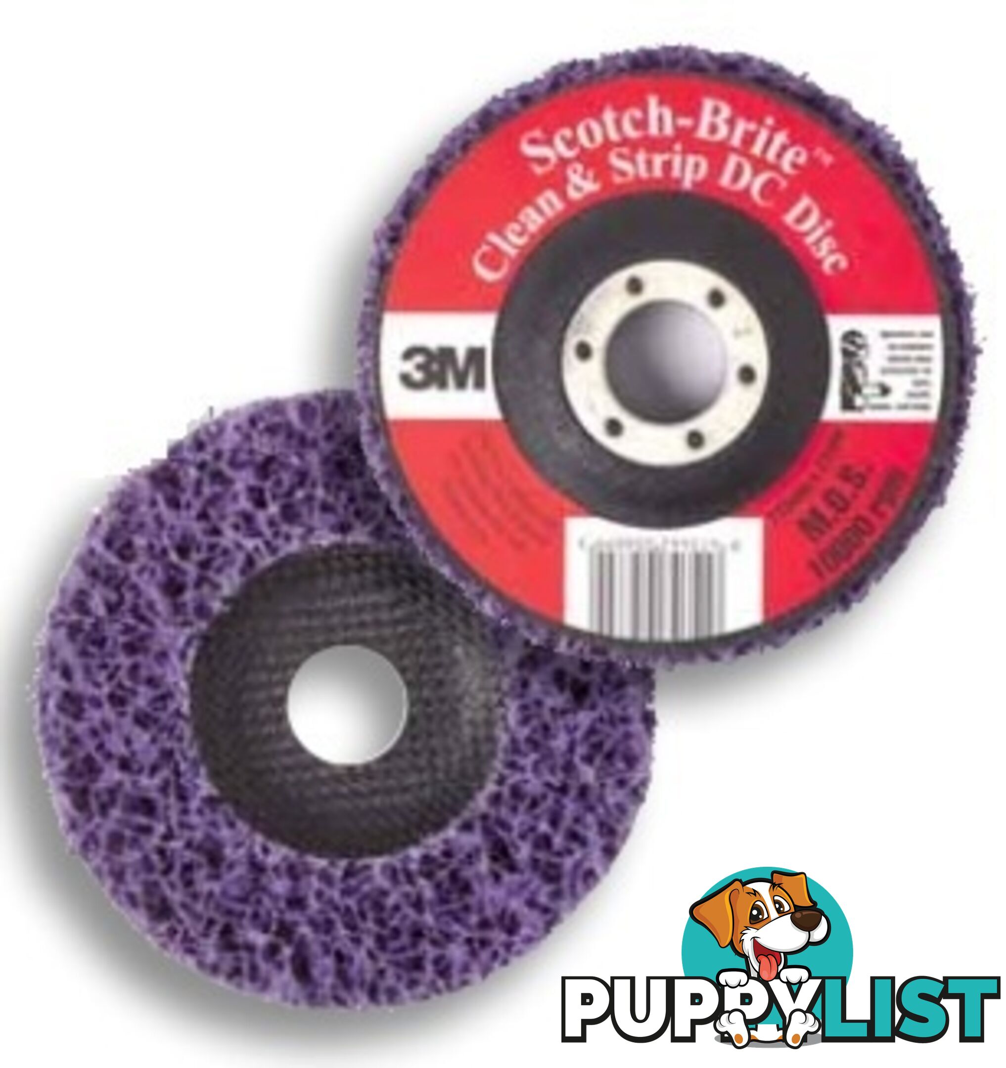 Clean & Strip Scotch-Briteâ¢ 100mm x 16mm Purple 3Mâ¢ AT019439663 Each