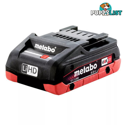 Battery Pack 18V LIHD 4.0 Ah Metabo 625367000