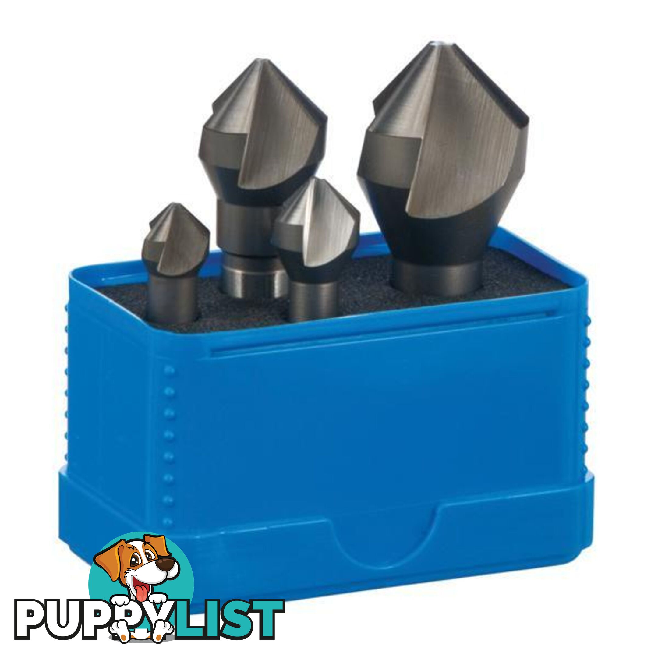 Countersink Set Three Flute 90Â° 4 Piece Sutton Tool C105STF1