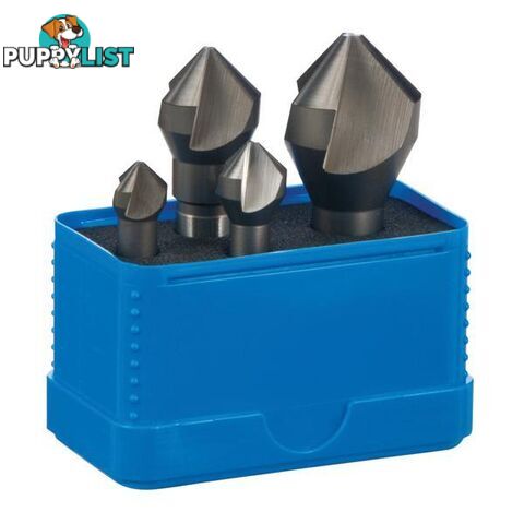 Countersink Set Three Flute 90Â° 4 Piece Sutton Tool C105STF1