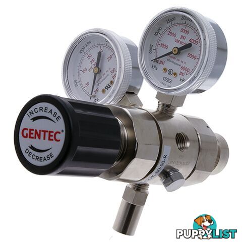 Dual Stage Regulator Gentec 1,700 kPa Outlet Pressure