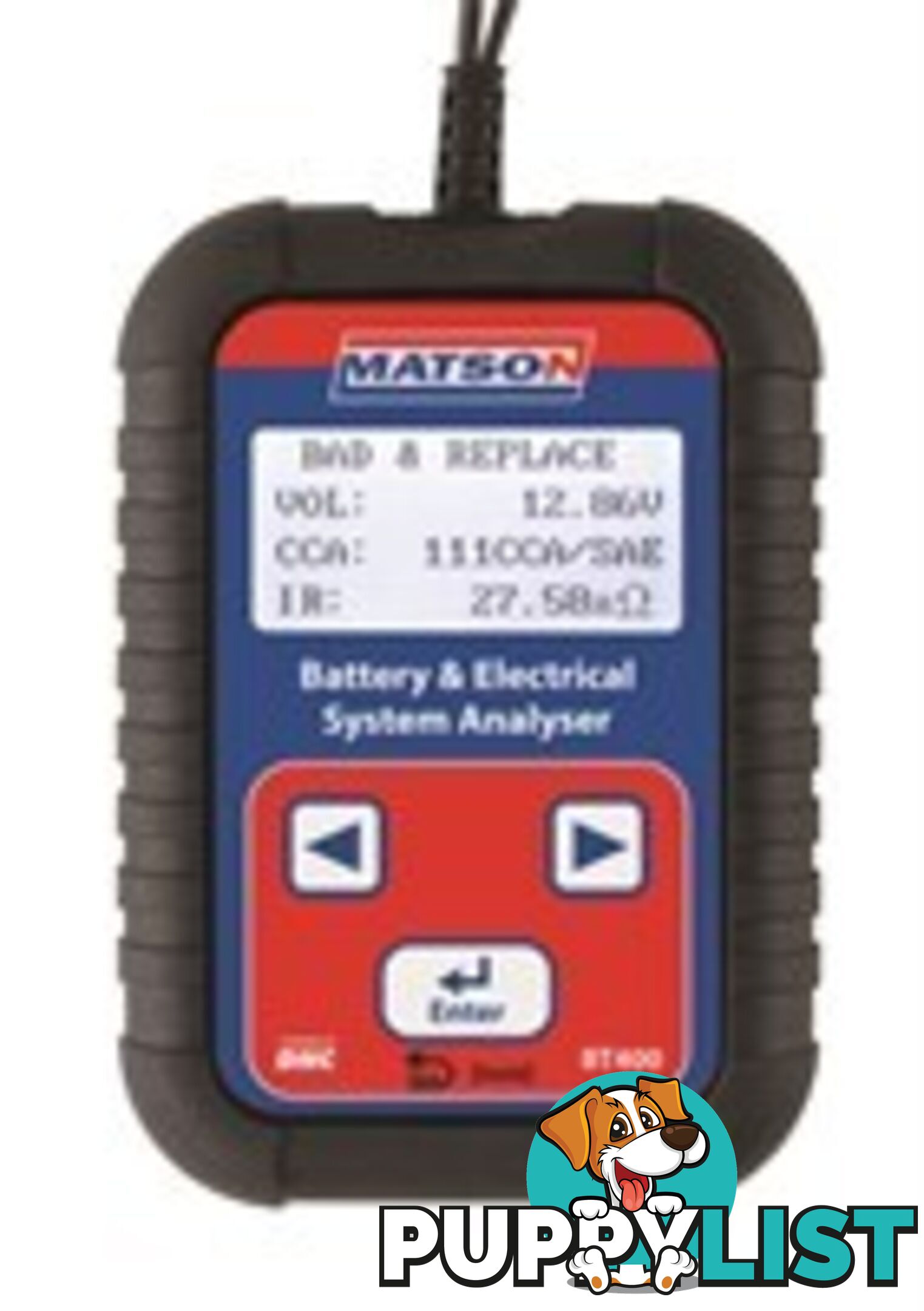 Digital Battery And System Tester Matson BT400