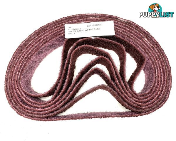 Surface Conditioning Belts 40mm x 760mm A-MED Maroon AC019420044 Pkt:7